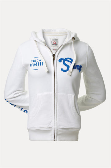STING Womens Pure Classic Hoodie White